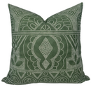 Ready to Ship, 20x20 Medinas Pillow Cover in Green, Thibaut Pillows