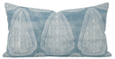 Artemis Distressed Pillow Cover in Lake Blue, Susan Connor Textiles