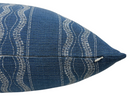 Zanzibar Outdoor Pillow Cover in Lapis Blue, Indoor/Outdoor Pillows, Peter Dunham Textiles