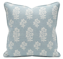 Asha Pillow Cover in Sky Blue, Peter Dunham Textiles