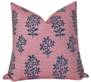 Asha Pillow Cover in Pink, Peter Dunham Textiles