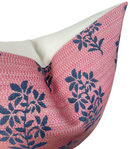 Asha Pillow Cover in Pink, Peter Dunham Textiles