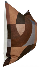 Colonnade Pillow Cover in Cinnabar, Kelly Wearstler Textiles