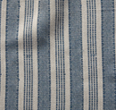 Amida Pillow Cover in Indigo On Natural, Peter Dunham Textiles