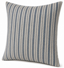 Amida Pillow Cover in Indigo On Natural, Peter Dunham Textiles