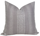 Miguel Pillow Cover in Lavender, McLaurin + Piercy Textiles