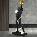 Sculpture Ginasta Spiral Floor Lamp