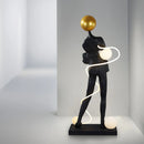 Sculpture Ginasta Spiral Floor Lamp