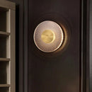 GobekUsa Gold LED Round Wall Lamp for Elegant Indoor Lighting