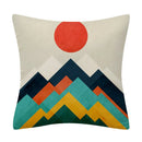 GobekUsa Geometry Pattern Cushion Cover Polyester Cotton Sofa Pillowcase Home Decor