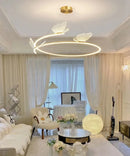 GobekUsa Butterfly Design Ceiling Chandelier: Modern Minimalist Pendant Lamp for Home Decor