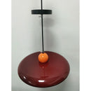 French Cream Flying Saucer Metal Pendant Light