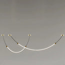 GobekUsa Designer Arc Line Restaurant Lighting Chandelier