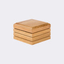 GobekUsa Bamboo Soap Dish - Eco-Friendly Wooden Soap Rack for Bathroom Storage