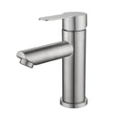 GobekUsa Black Stainless Steel Bathroom Faucet Basin Mixer for Hot and Cold Water