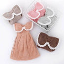 GobekUsa Kids Microfiber Coral Velvet Hand Towels - Cute & Quick-dry for Children