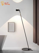 GobekUsa Induction Dimming LED Vertical Floor Lamp for Modern Living Room