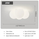 GobekUsa Glass Ball Milky White Chandelier for Home Decor Fixture
