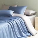 GobekUsa Cool Touch Solid Color Bedding Set - Skin-Friendly & Breathable