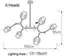 GobekUsa Glass Pendant Lights: Nordic Modern Design for Bar, Dining, Living Room