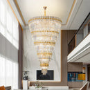 GobekUsa Crystal Chandelier: Modern Light Luxury for Living Room, Dining Room, and Bedroom
