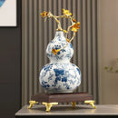 GobekUsa Gourd Ornament Ceramic Handicrafts Home Decor Accessories