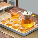 GobekUsa Glass Teapot Puer Kettle Set Office Home Make tea Tool Cold kettle
