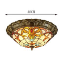 GobekUsa Bohemian Glass Ceiling Light: European Baroque Style for Home Decor & LED Lighting.