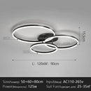 GobekUsa LED Chandelier Modern Style Ceiling Lamp Bedroom Dining Room Light
