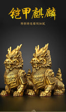GobekUsa Copper Unicorn Ornaments: Home & Office Decor Crafts