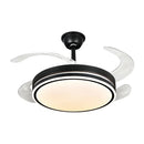 GobekUsa LED Fan Lamp: Modern Invisible Ceiling Chandelier for Living Room, Bedroom & Dining Room