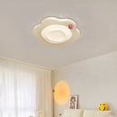 GobekUsa Cream LED Ceiling Light for Bedroom & Living Room décor