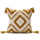 GobekUsa Geometric Embroidery Boho Cushion Cover Sofa Decorative Pillowcase Canvas Cotton
