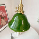 GobekUsa Green LED Pendant Lights E27 Knob Switch Kitchen Living Room Hanging Lamps