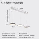 GobekUsa LED Pendant Lights for Kitchen Dining Room Home Decor