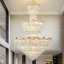 GobekUsa Crystal Duplex Chandelier: Post-Modern Luxury Living Room Club Villa Lighting