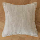 GobekUsa French Cream Jacquard Pillow Covers 45*45 for Home Decor