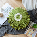 GobekUsa Handmade Flower Cushion Cover - Elegant Home Decor Pillows