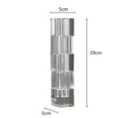 GobekUsa Geometric Glass Vase Stack for Home Decor & Flower Arrangement
