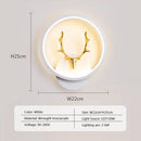 GobekUsa LED Metal Acrylic Wall Light for Modern Minimalist Decor