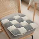 GobekUsa Corduroy Cushion: Plaid Thickened Office Chair, Dining Chair, Sofa Floor Cushion