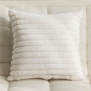 GobekUsa Geometric Jacquard Embroidered Pillow Cover in Modern Minimalist Black and White Style
