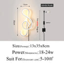 GobekUsa LED Modern Wall Lamp for Bedroom, Living Room, Corridor, Hotel Lighting