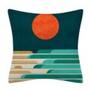 GobekUsa Geometry Pattern Cushion Cover Polyester Cotton Sofa Pillowcase Home Decor