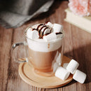 GobekUsa Double Wall Glass Coffee Cup 250/350ml Heat Resistant Latte Milk Lemon Juice