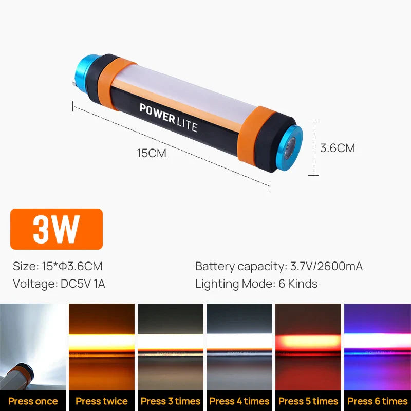 GobekUsa LED Camp Light: Portable, Waterproof, Rechargeable, Magnetic Flashlight, photo 7 of 9