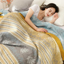 GobekUsa Cotton Gauze Summer Blanket: Soft, Breathable, Cooling Quilt