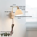 GobekUsa Ceramic LED Wall Sconce Rotatable Modern Vanity Light