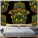 GobekUsa Lucky Hand Mandala Tapestry Wall Hanging Boho Decor