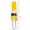 GobekUsa Dimmable G4 12V LED Bulb 3W, 360° Light Angle Replacement for Halogen Lamps